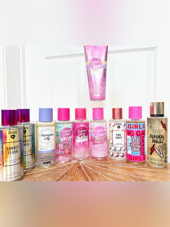 PINK Victoria's Secret Other - Rare HTF NWT PINK Victoria’s Secret and VS Body Mists and Lotion 10-Item Bundle